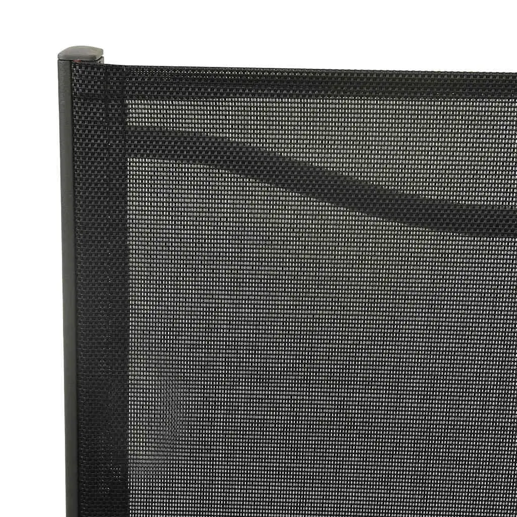 Outdoor Dining Set Steel Frame 5 Piece Garden Patio Furniture