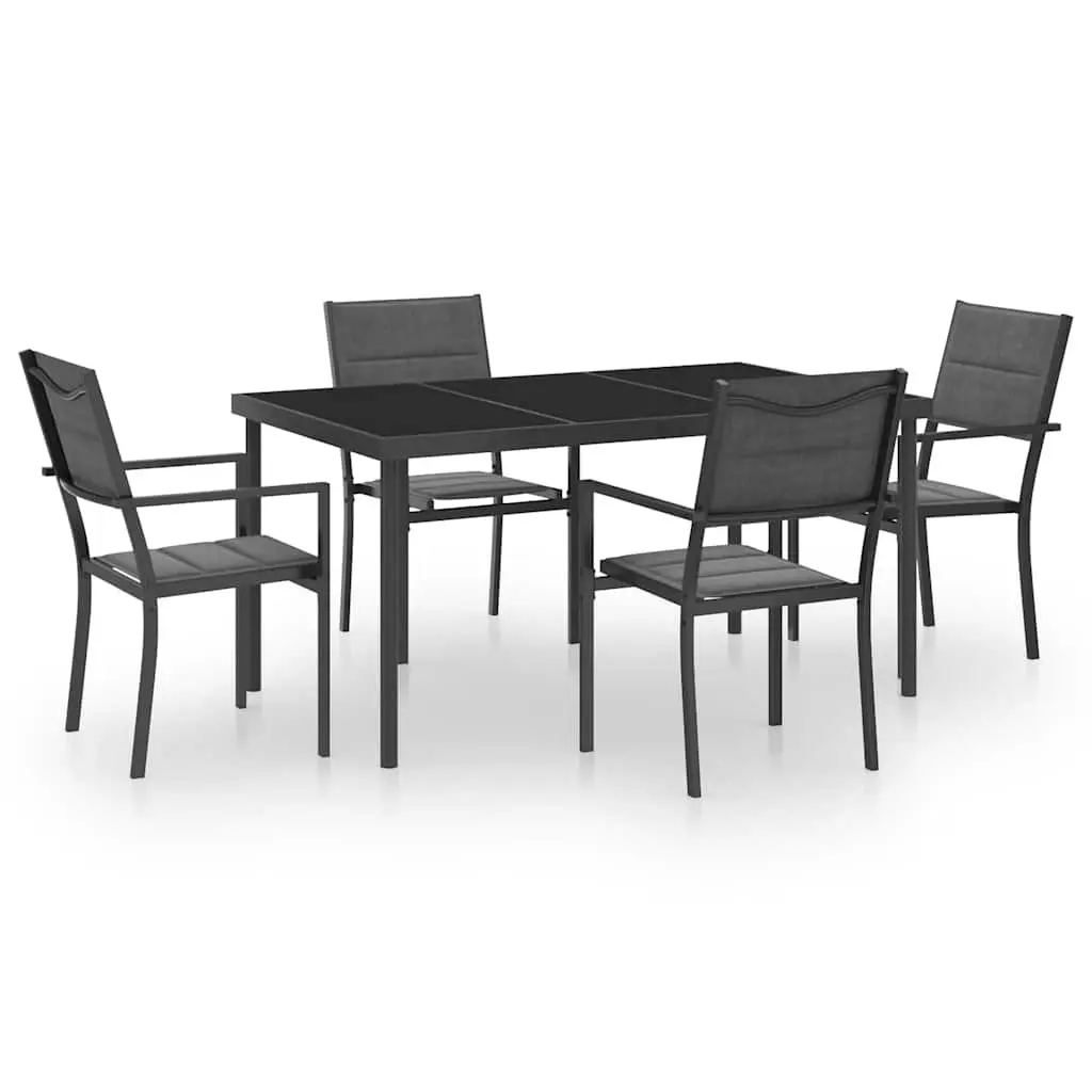 5-Piece Dining Set for Outdoor Use