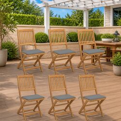 Your Perfect Folding Garden Chairs Set of 6 with Cushions