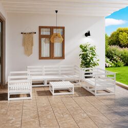 Create Your Perfect Outdoor Space with 8 Piece Lounge Set