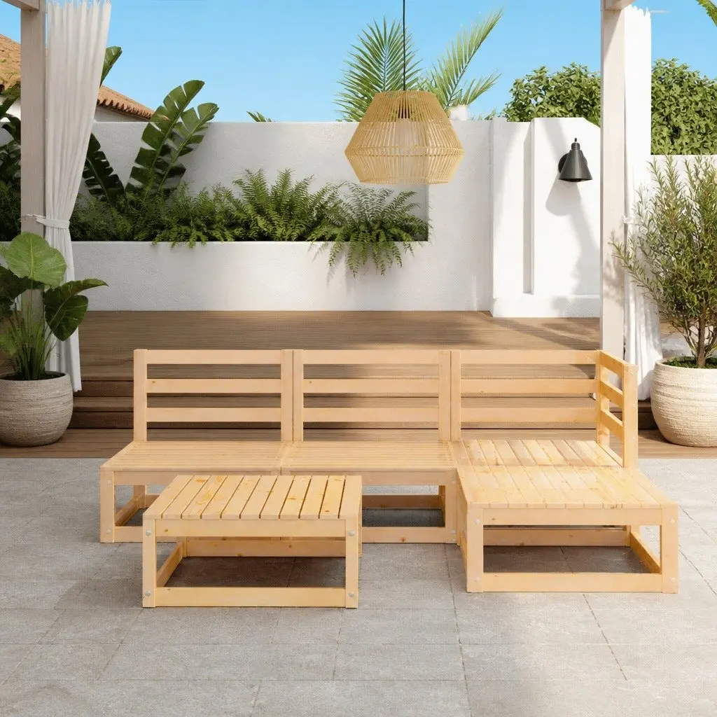5-Piece Lounge Set for Outdoor Fun