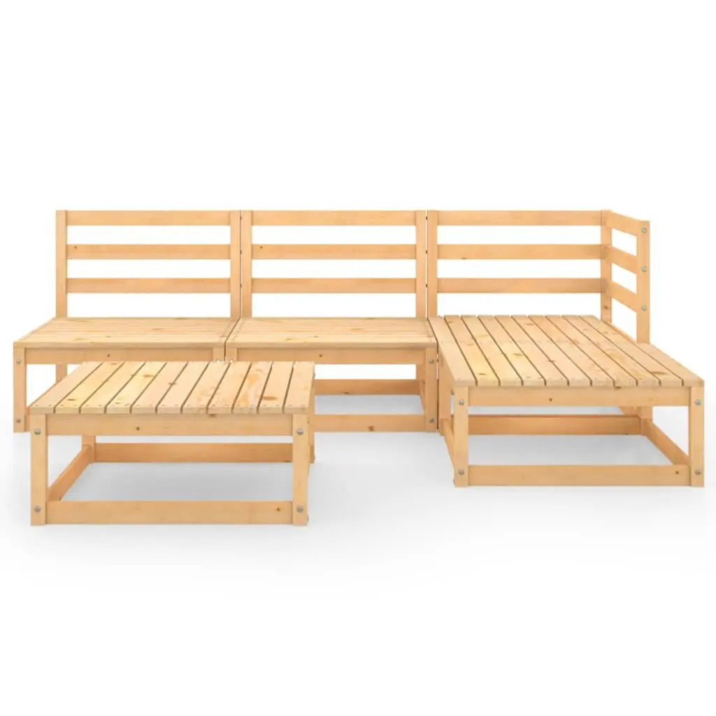 5-Piece Lounge Set for Outdoor Fun