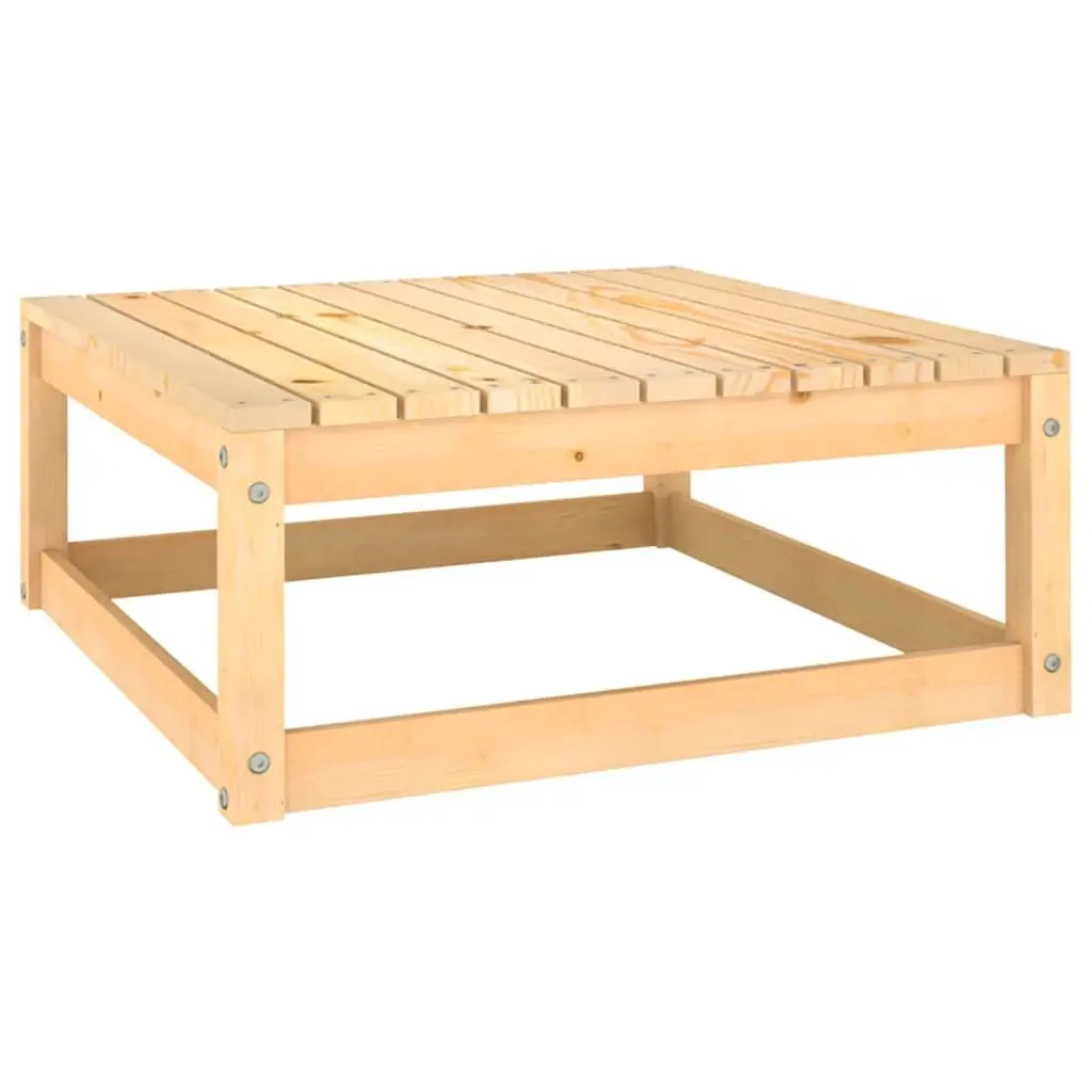 5 Piece Garden Lounge Set Modular Solid Pinewood Brown