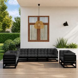 Create a Cozy Outdoor Area with 8-Piece Lounge Set