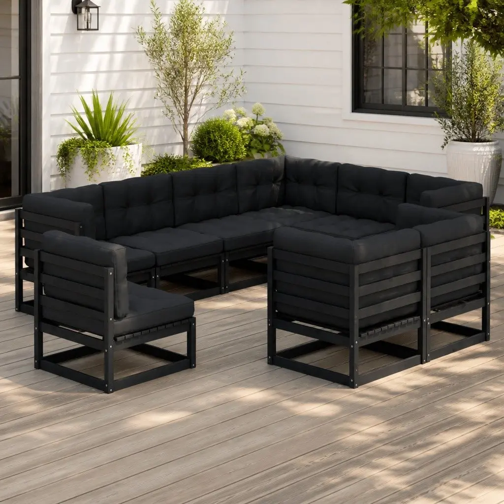 9-Piece Garden Lounge Set