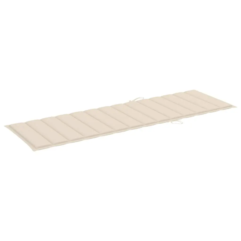 Sun Loungers Adjustable Backrest 2 pcs Solid Wood Acacia with Cushions Garden