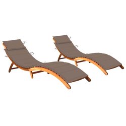 Your Perfect Pair of Friendly Sun Loungers with Cushions