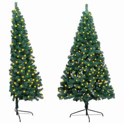 Friendly 150cm Half Christmas Tree for Your Holidays