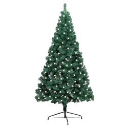 Create Holiday Cheer with a 240cm Artificial Half Christmas Tree