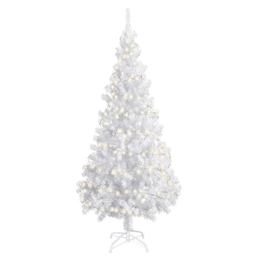 Artificial Christmas Tree Pre-lit White 180cm 620 Branches