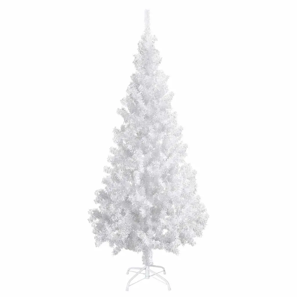 Artificial Christmas Tree Pre-lit White 180cm 620 Branches
