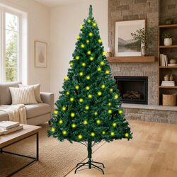 Friendly 150cm Green Artificial Christmas Tree