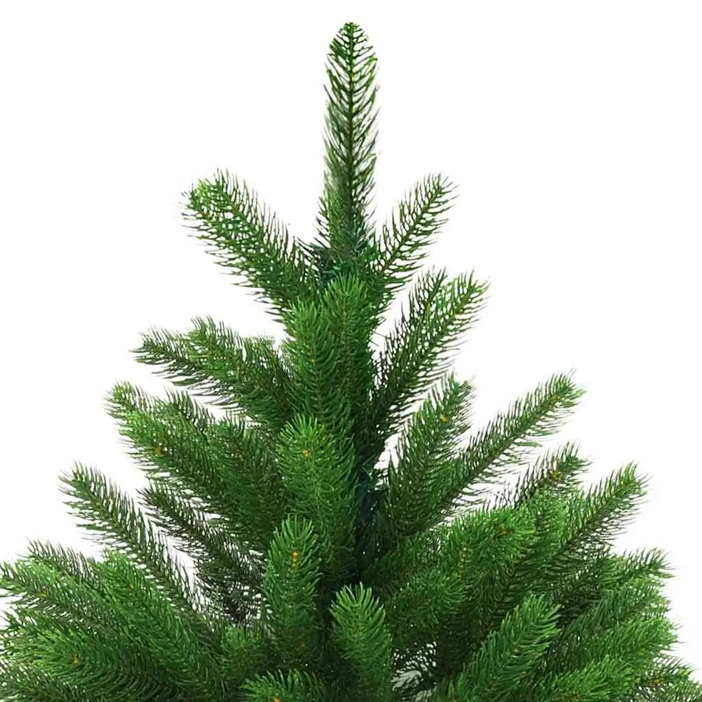 Artificial Christmas Tree Pre-lit Green 120cm Lifelike PE Branches Steel Base