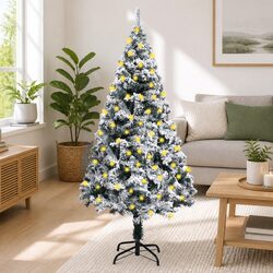 Your 180cm Flocked Snow Christmas Tree Awaits