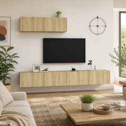 Friendly Wall-Mounted TV Cabinets for Your Living Room