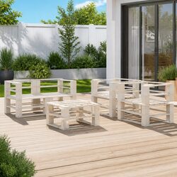 Friendly and Inviting 5 Piece Garden Lounge Set