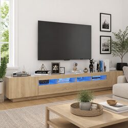 Your New Favorite TV Cabinet with RGB LED Lights