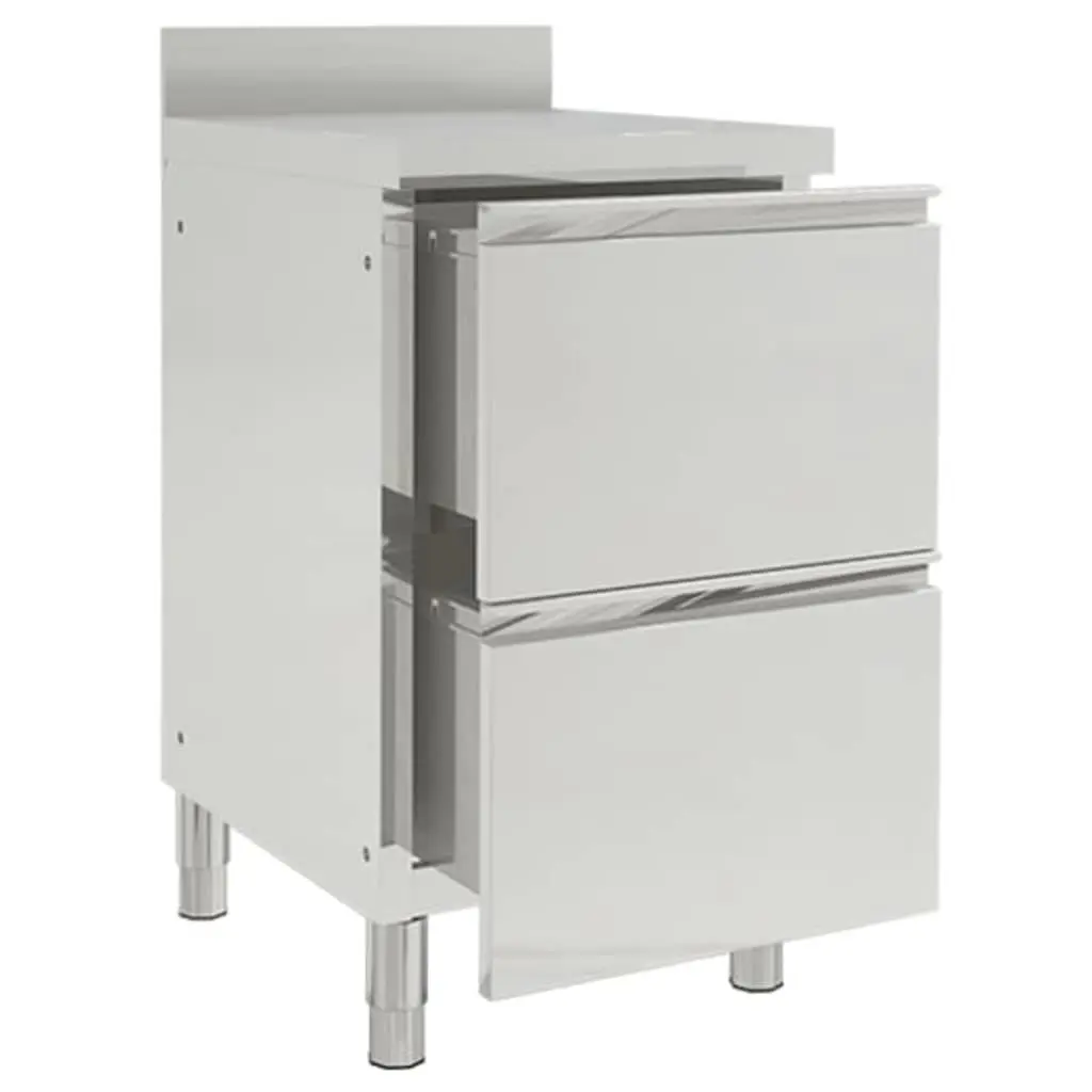Commercial Kitchen Storage Cabinet Stainless Steel 50x60x96 cm Food Service