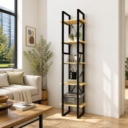5-Tier Book Cabinet: Your Stylish Storage Solution