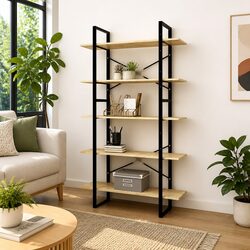 Your New 5-Tier Bookcase: Stylish and Functional