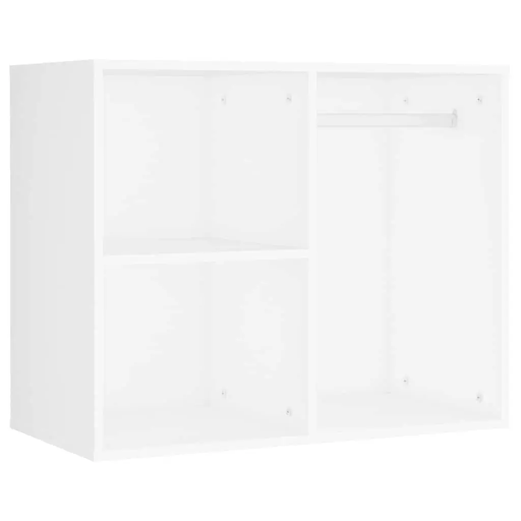 LED Dressing Table with Adjustable Light Modes and 2 Storage Cabinets White