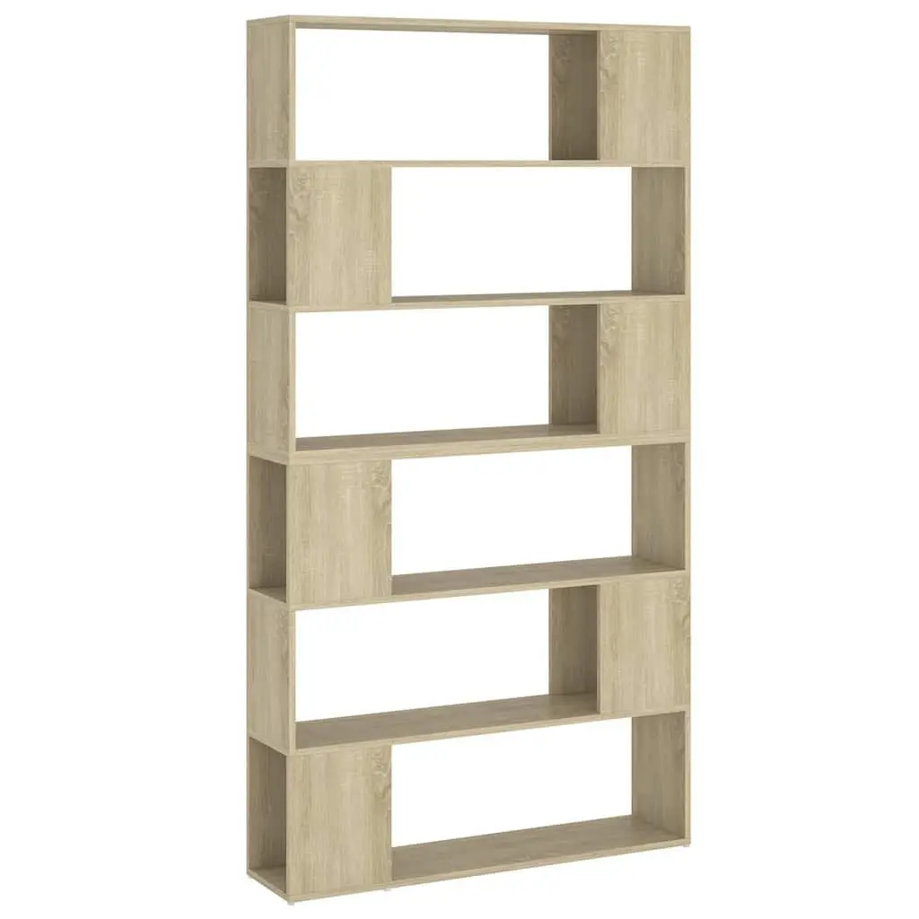 Book Cabinet Room Divider Shelving Unit Storage Organizer Brown 100L x 24W x 188H cm