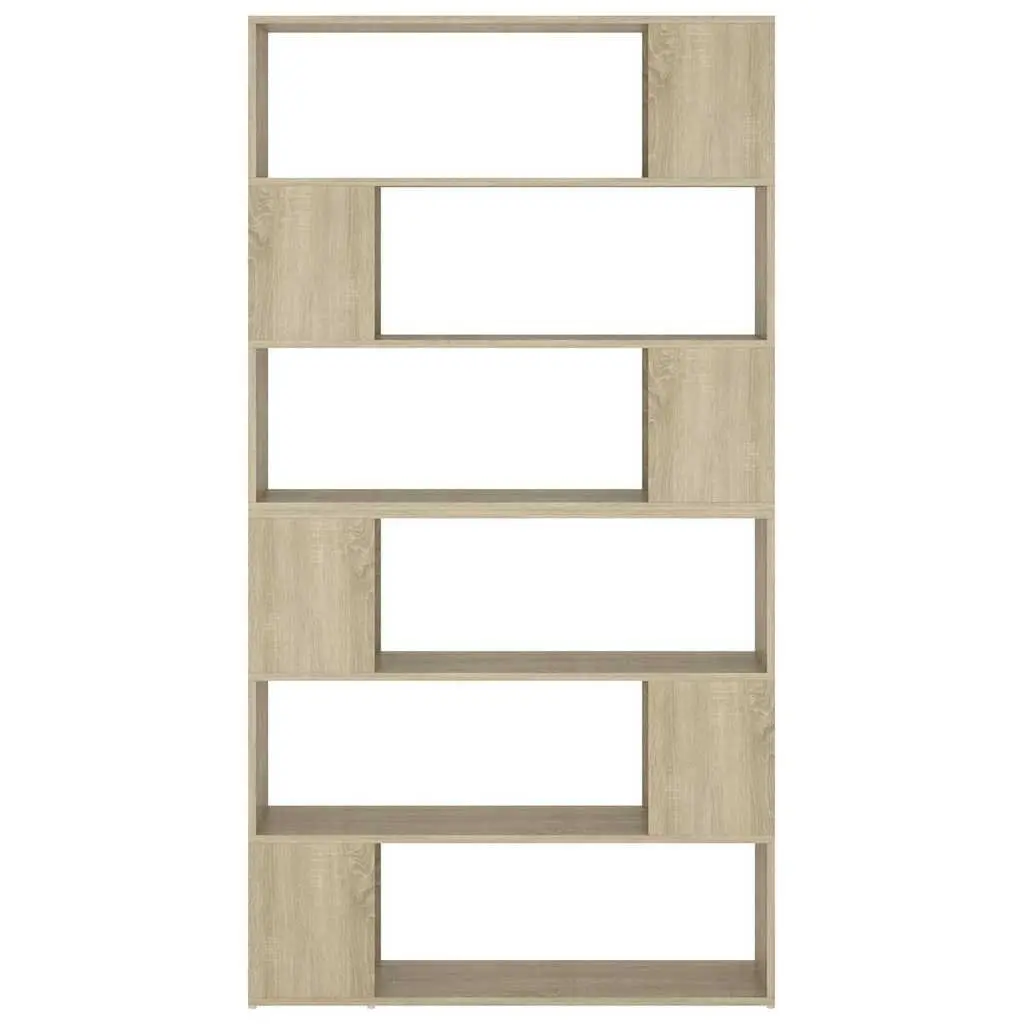Book Cabinet Room Divider Shelving Unit Storage Organizer Brown 100L x 24W x 188H cm