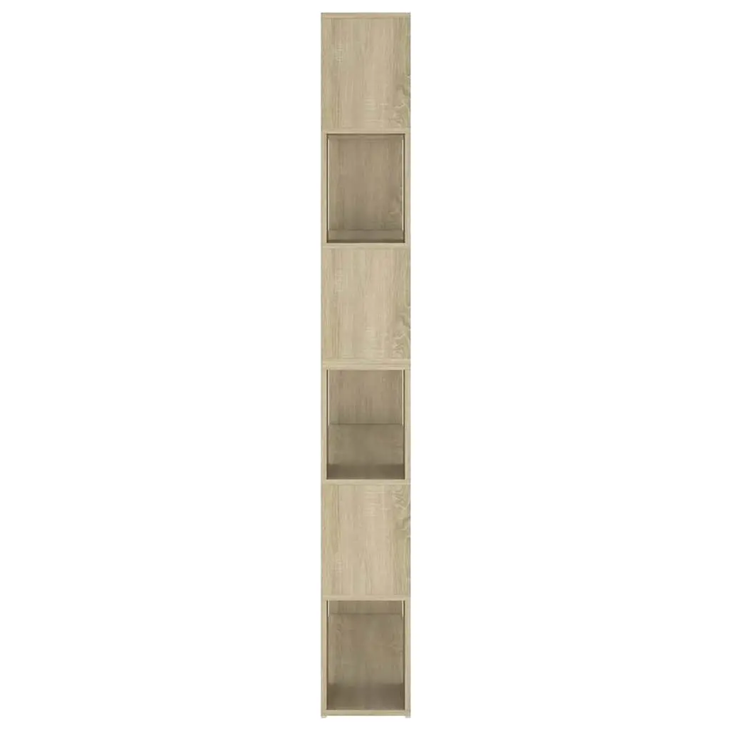 Book Cabinet Room Divider Shelving Unit Storage Organizer Brown 100L x 24W x 188H cm