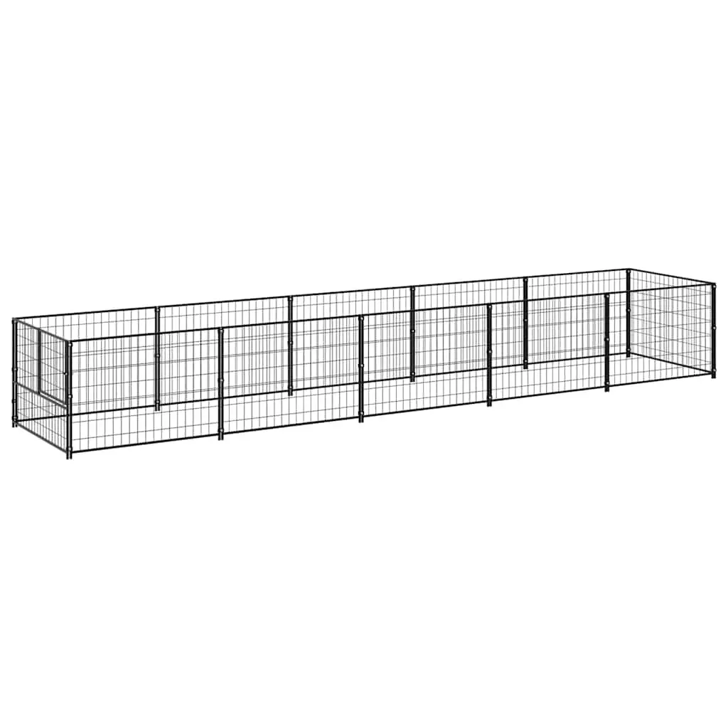 Dog Kennel Outdoor Enclosure Steel Wire Mesh 5 m²