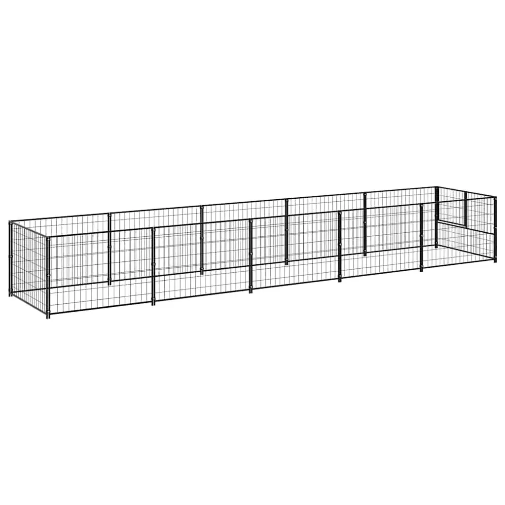 Dog Kennel Outdoor Enclosure Steel Wire Mesh 5 m²