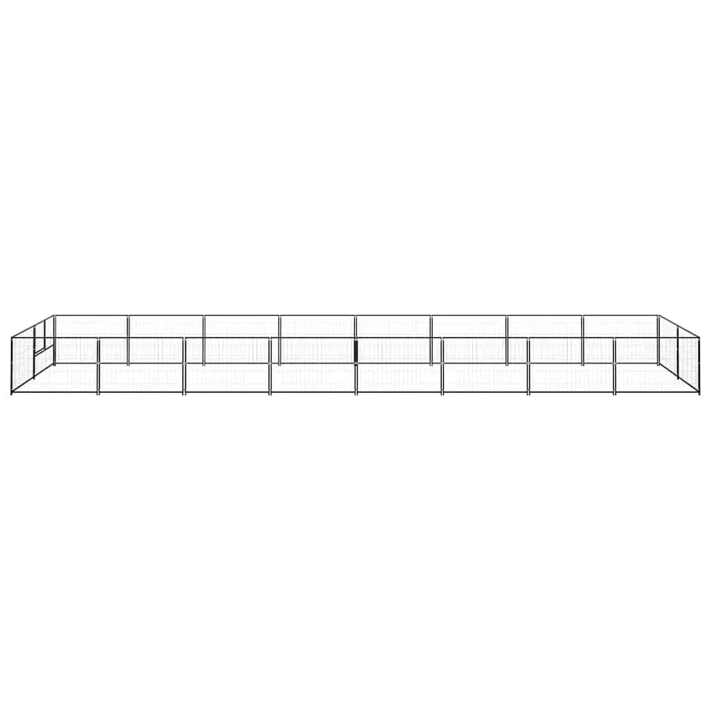Dog Kennel Outdoor Steel Wire Mesh 16m² Pet Enclosure Run Exercise Cage