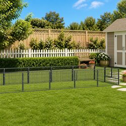 Dog Kennel 18 m² Outdoor Pet Enclosure Steel Wire Mesh Exercise Run Cage