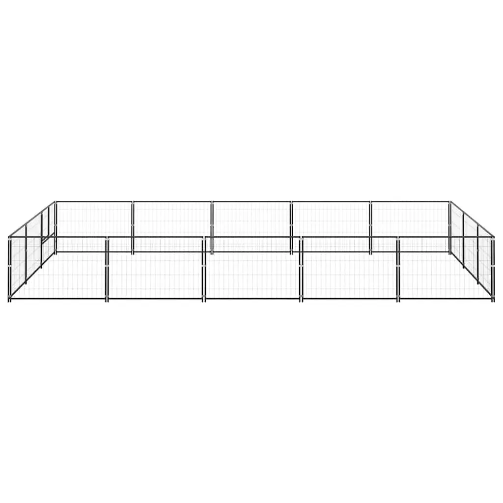 Dog Kennel Outdoor Steel Wire Mesh Large Exercise Space Lockable