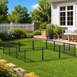 Your Pets' Safe Outdoor Space: 9 m² Dog Kennel