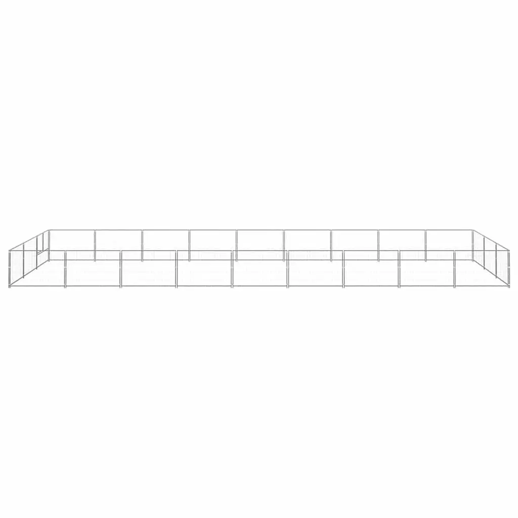 Dog Kennel Outdoor Play Enclosure 27 m² Steel Wire Mesh Pet Run Exercise Cage