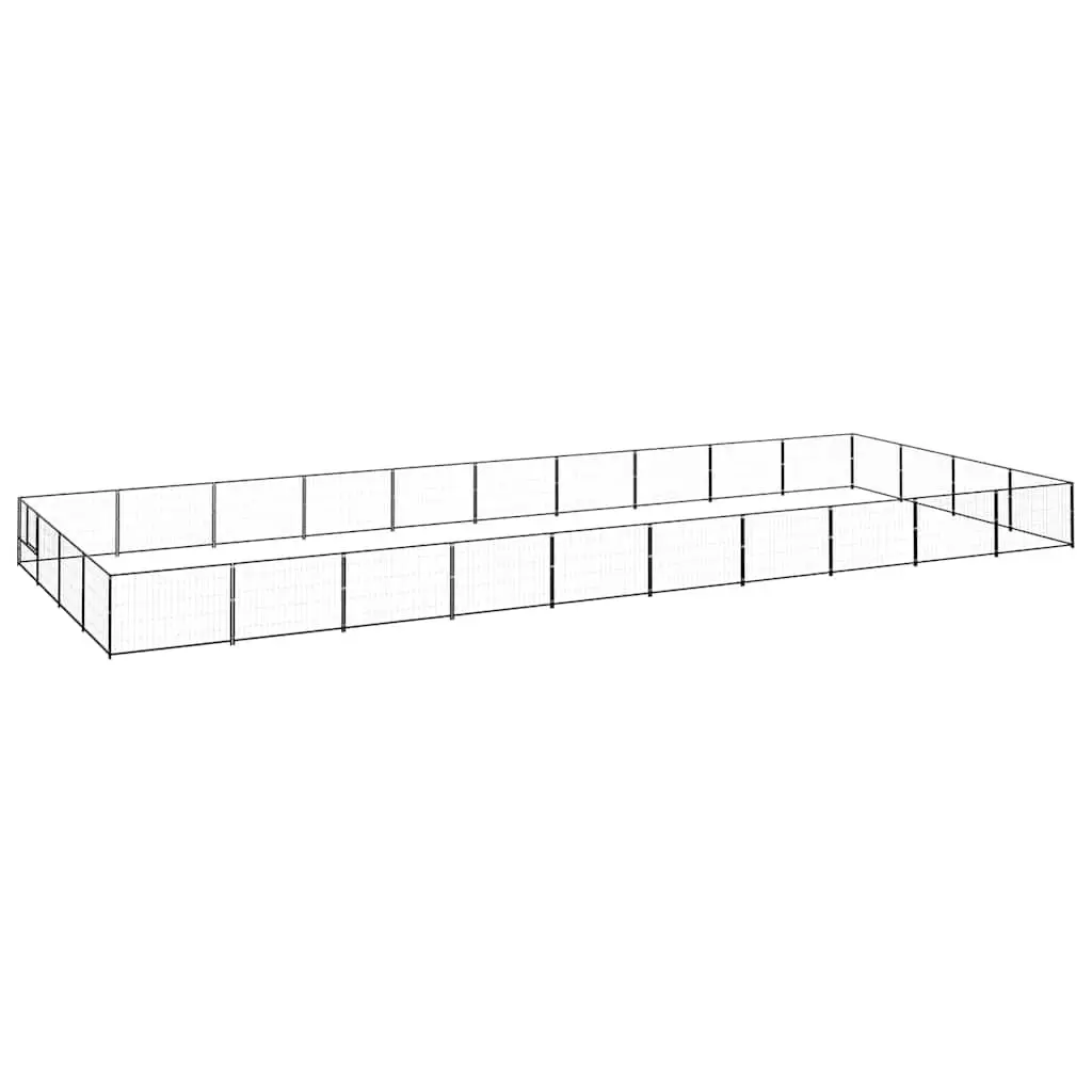 Dog Kennel Outdoor Pet Enclosure 40m² Steel Wire Mesh Large Exercise Run Cage