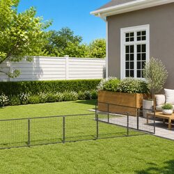 Friendly Outdoor Kennel for Happy Dogs