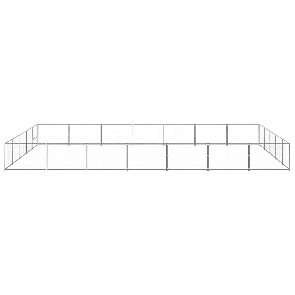 Dog Kennel Outdoor Steel Wire Mesh Ventilation Lockable Door Large