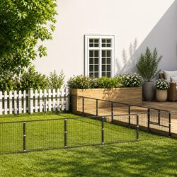 Create a Safe Outdoor Area for Your Dogs with This Kennel