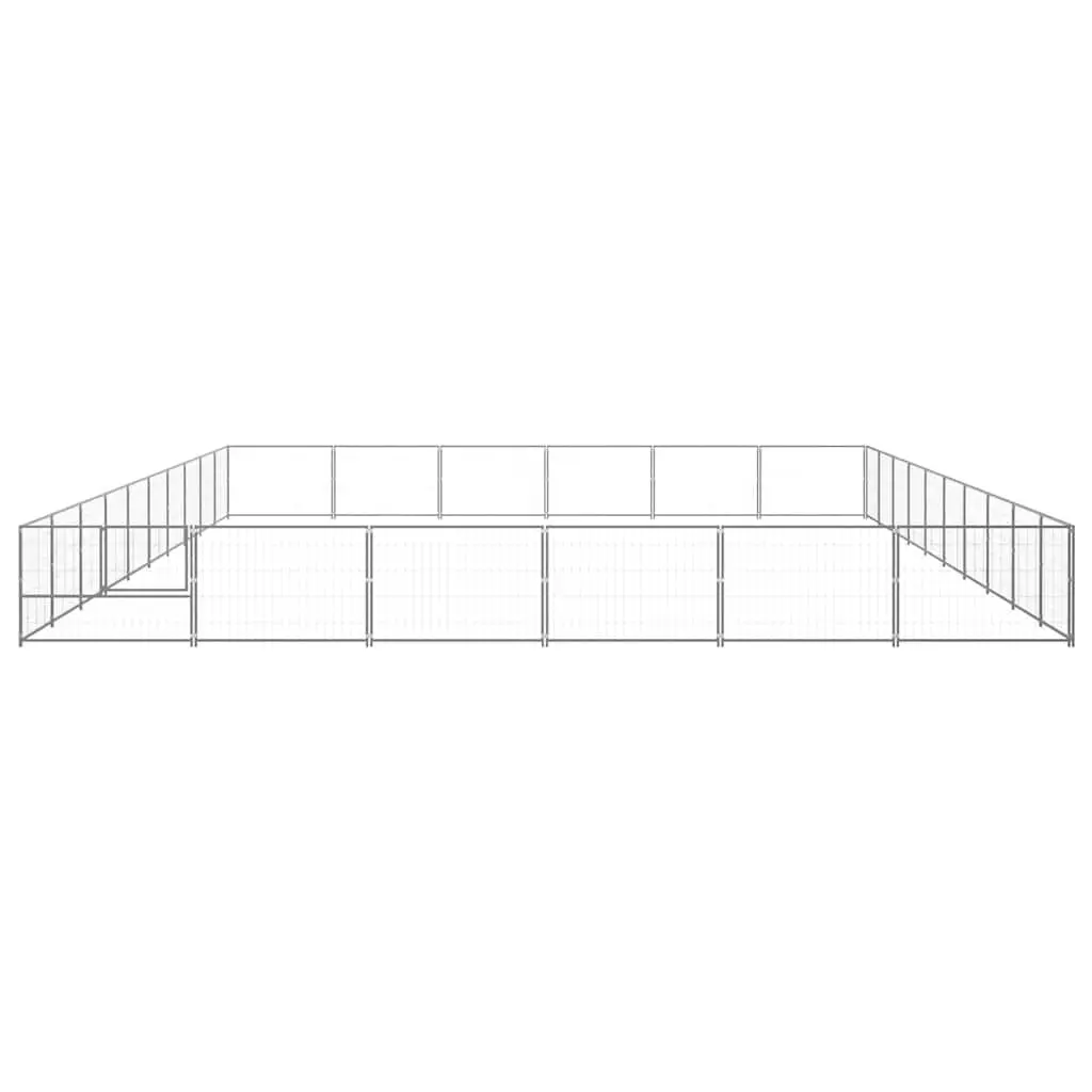 Dog Kennel Outdoor Steel Wire Mesh Enclosure 60m²