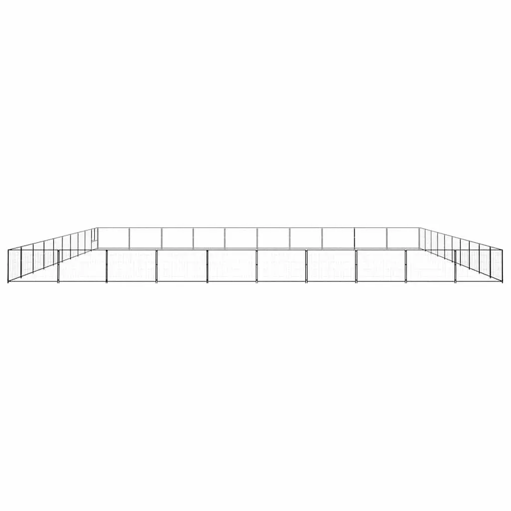 Dog Kennel Outdoor Run Large Steel Wire Mesh Enclosure