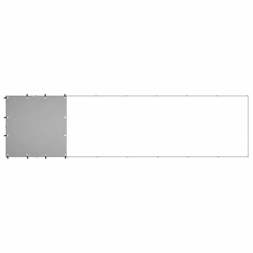 Outdoor Steel Dog Kennel Spacious Pet Enclosure Silver 4.84m²