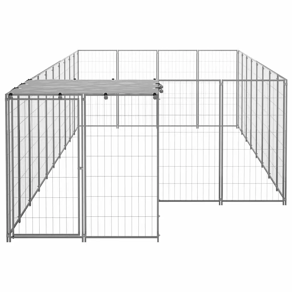 Dog Kennel Outdoor Steel Wire Mesh Cage Large Playpen