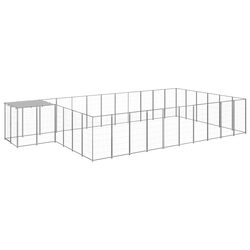Your Perfect Outdoor Dog Kennel 19.36 m² with Roof