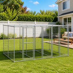 Friendly Outdoor Kennel for Your Dog