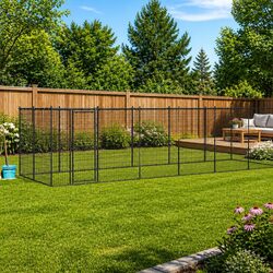Large Outdoor Dog Kennel with Sturdy Frame for Your Pet