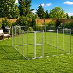 Your Dog's Safe Outdoor Run – Large Enclosure