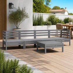 Friendly Modular 5 Piece Garden Lounge Set
