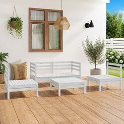 Make Your Outdoor Space Inviting with 5-Piece Lounge Set