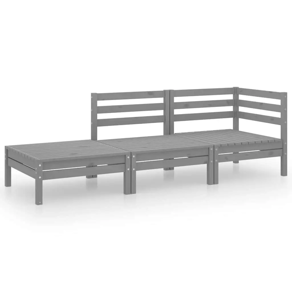 3 Piece Modular Outdoor Lounge Set